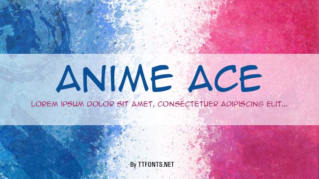 Anime Ace example